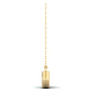 14K Yellow Gold - Emerald