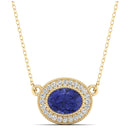 14K Yellow Gold - Tanzanite