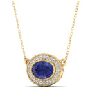 14K Yellow Gold - Tanzanite