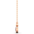 14K Rose Gold - Ruby