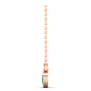 14K Rose Gold - Emerald