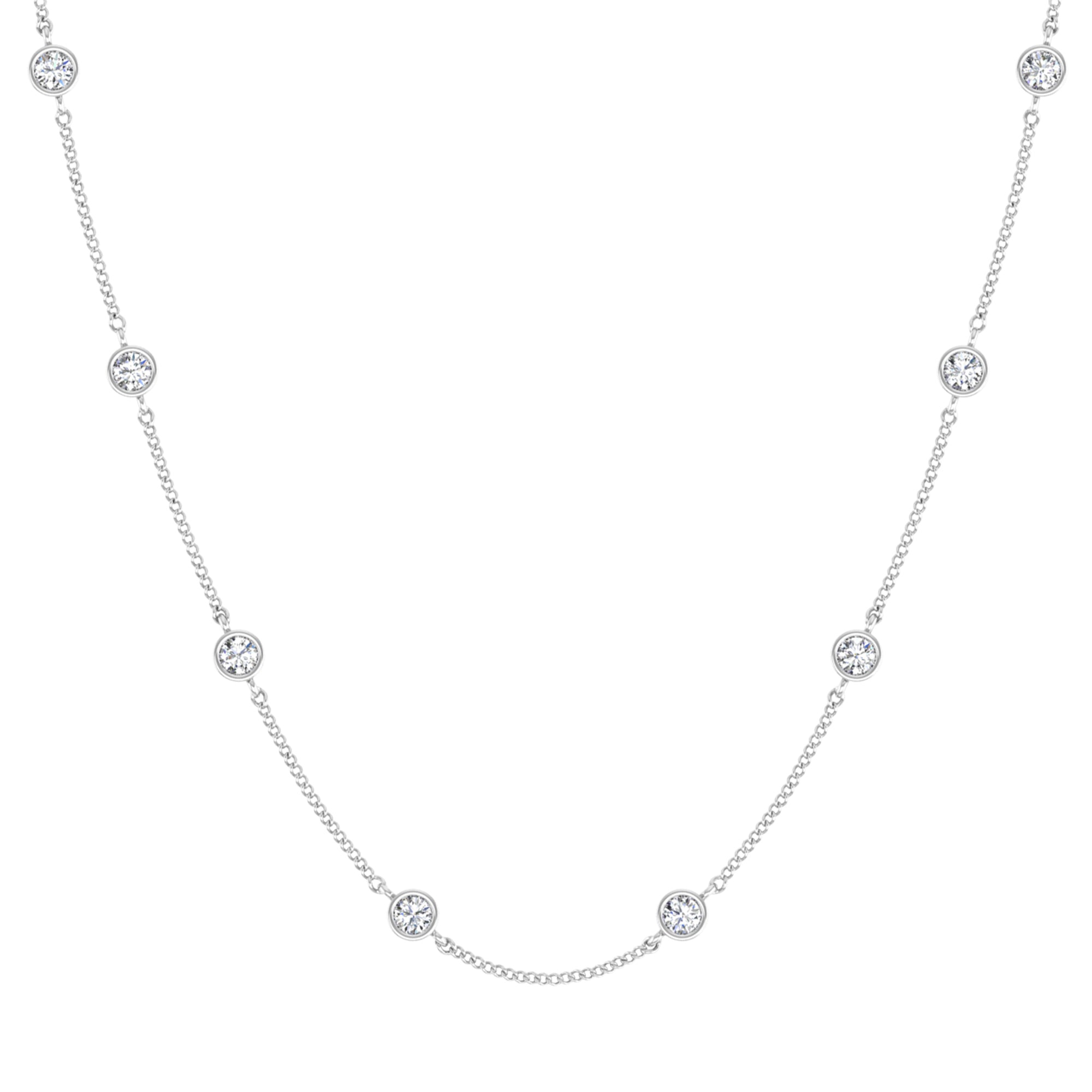 14K White Gold - 1.00