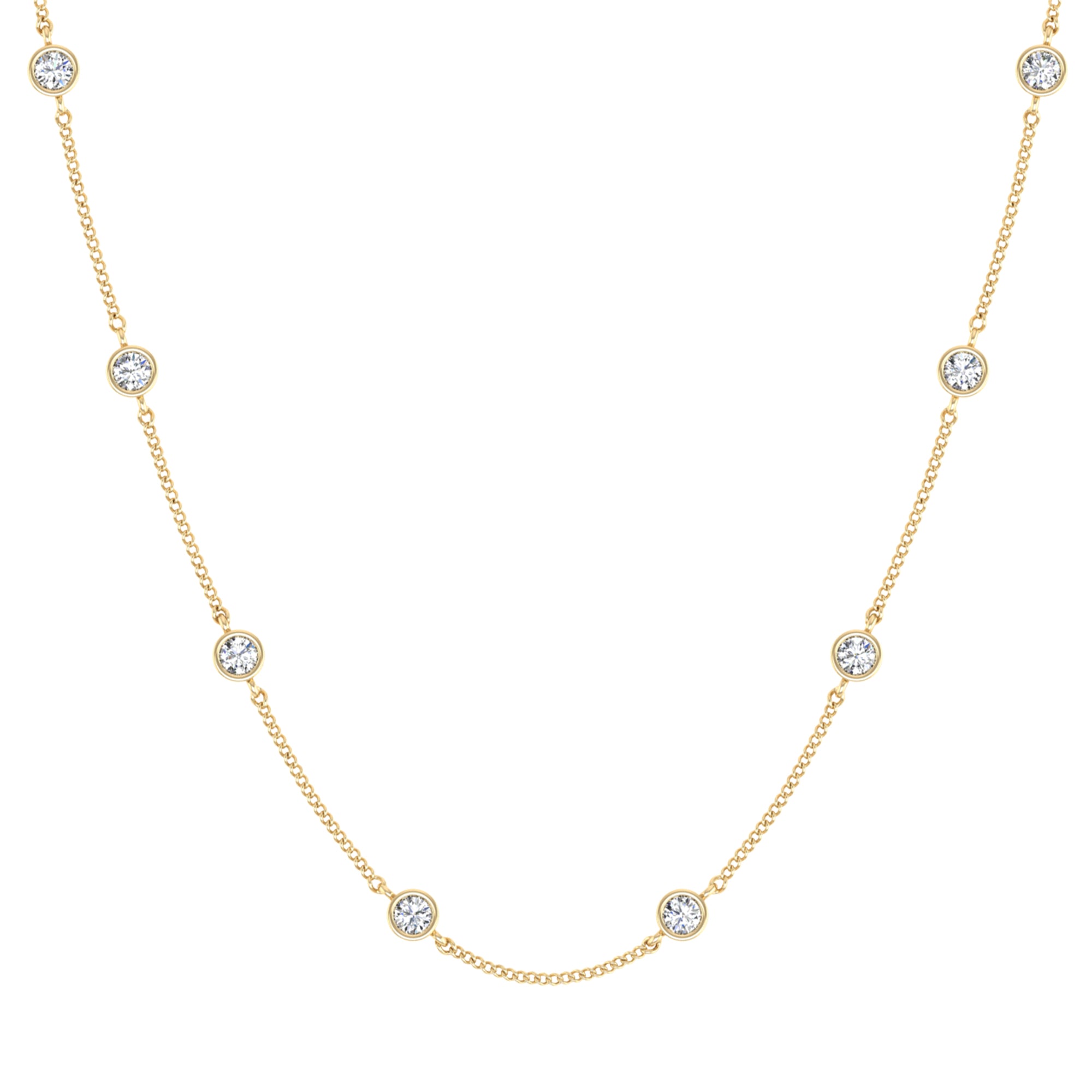 14K Yellow Gold - 1.00