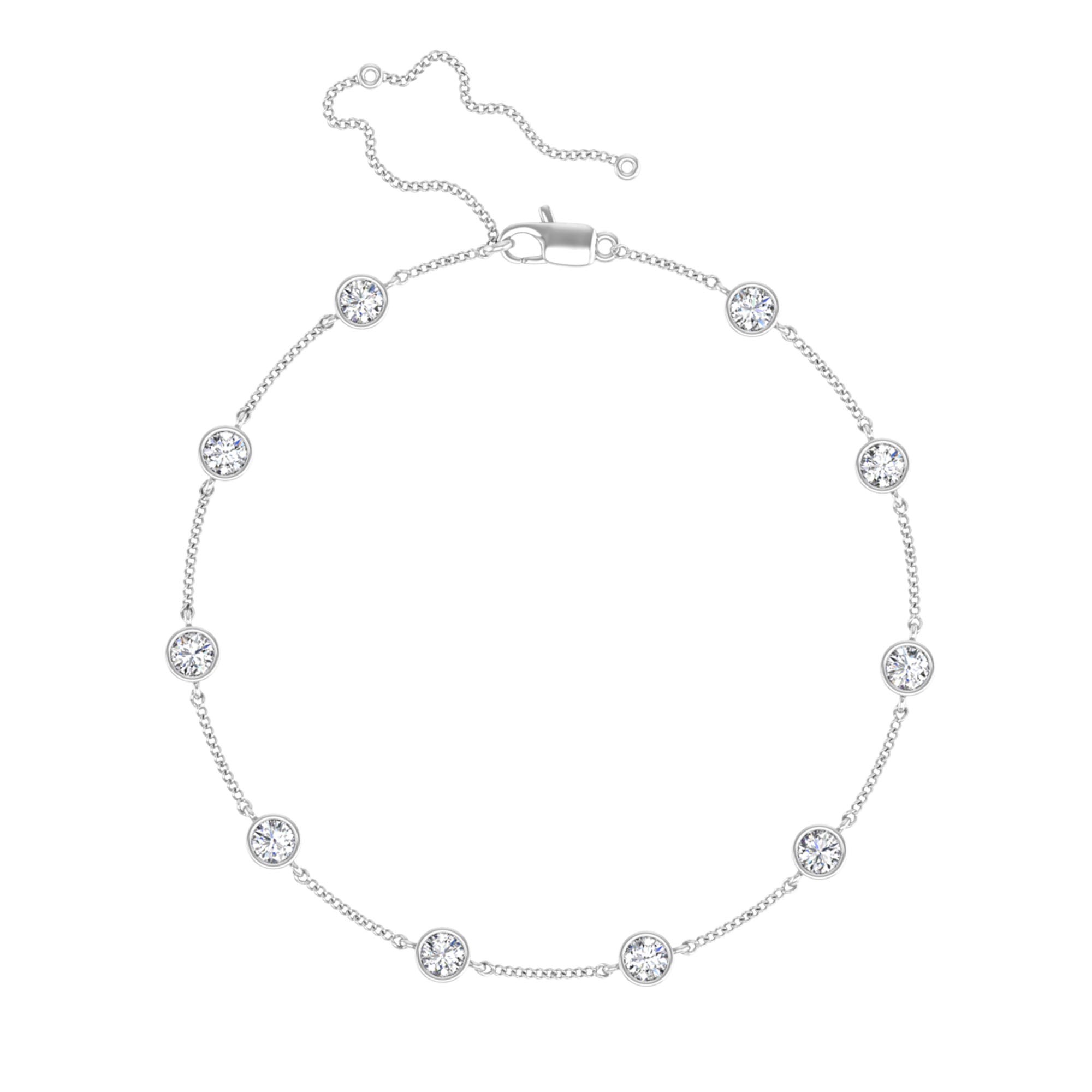 14K White Gold - 2.00