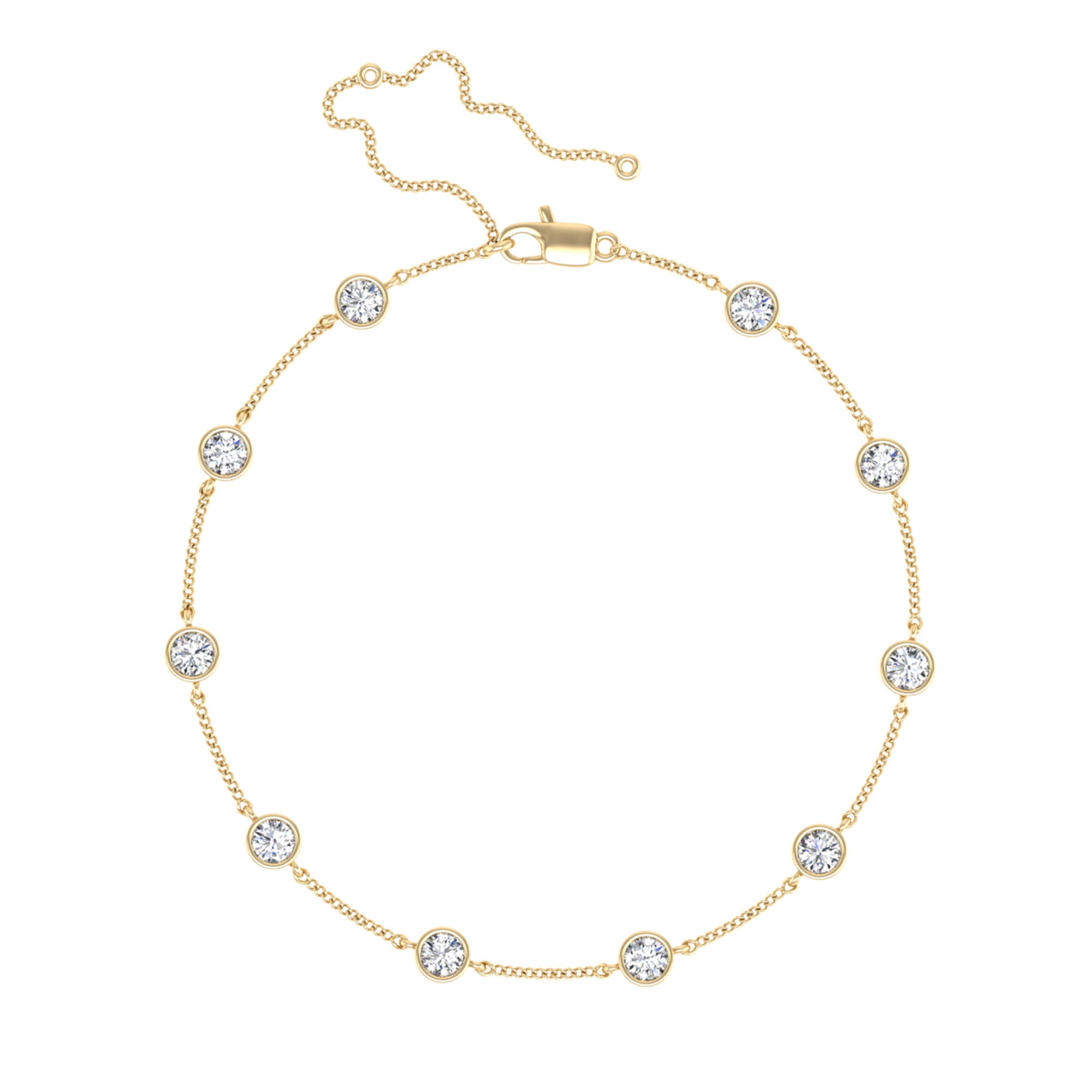 14K Yellow Gold - 2.00