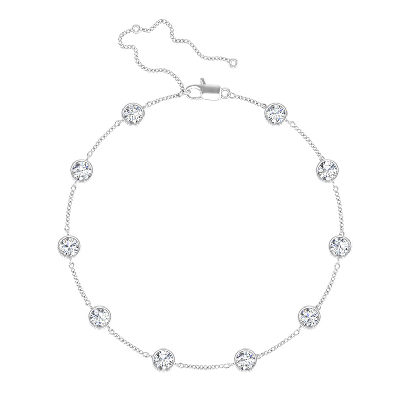 14K White Gold - 3.00