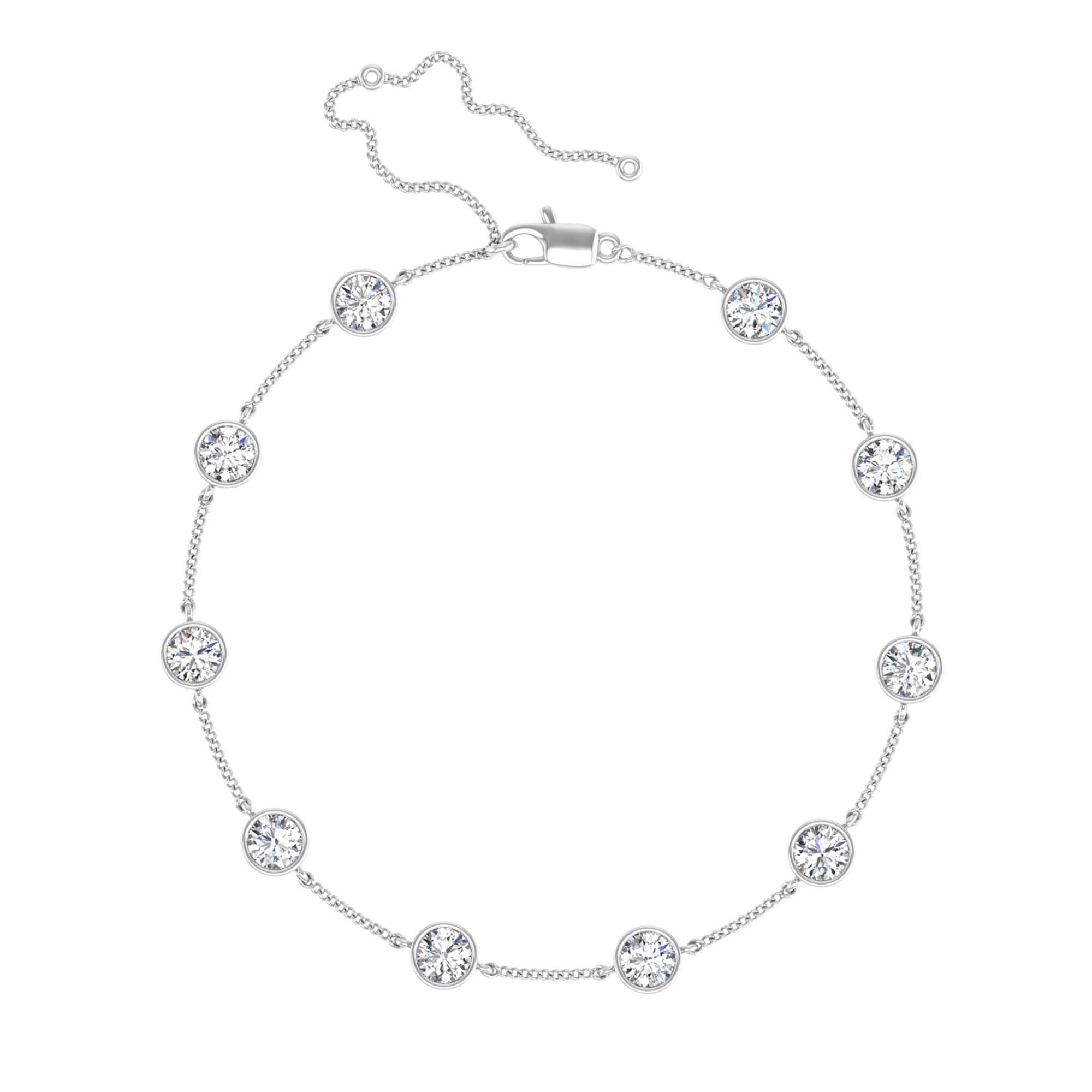 14K White Gold - 4.00