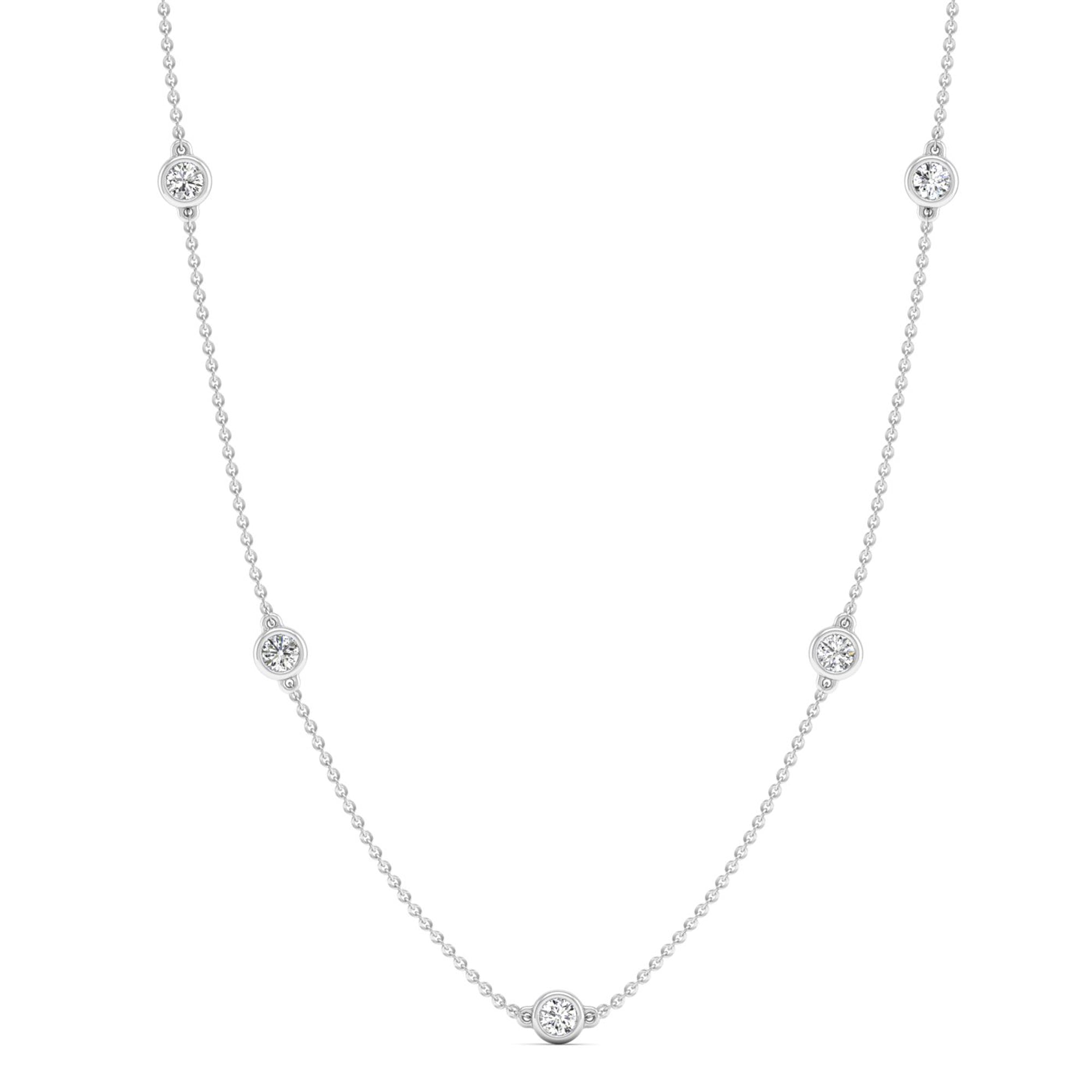 14K White Gold - 0.50