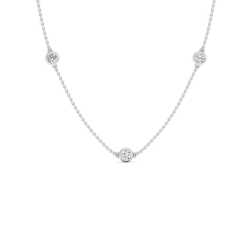 14K White Gold - 0.50