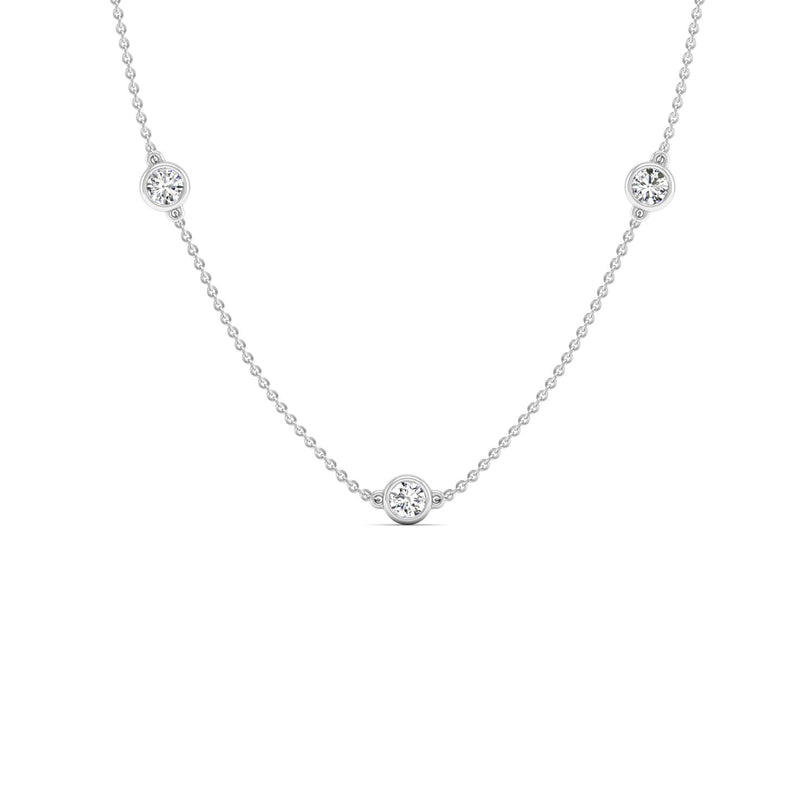 14K White Gold - 0.75