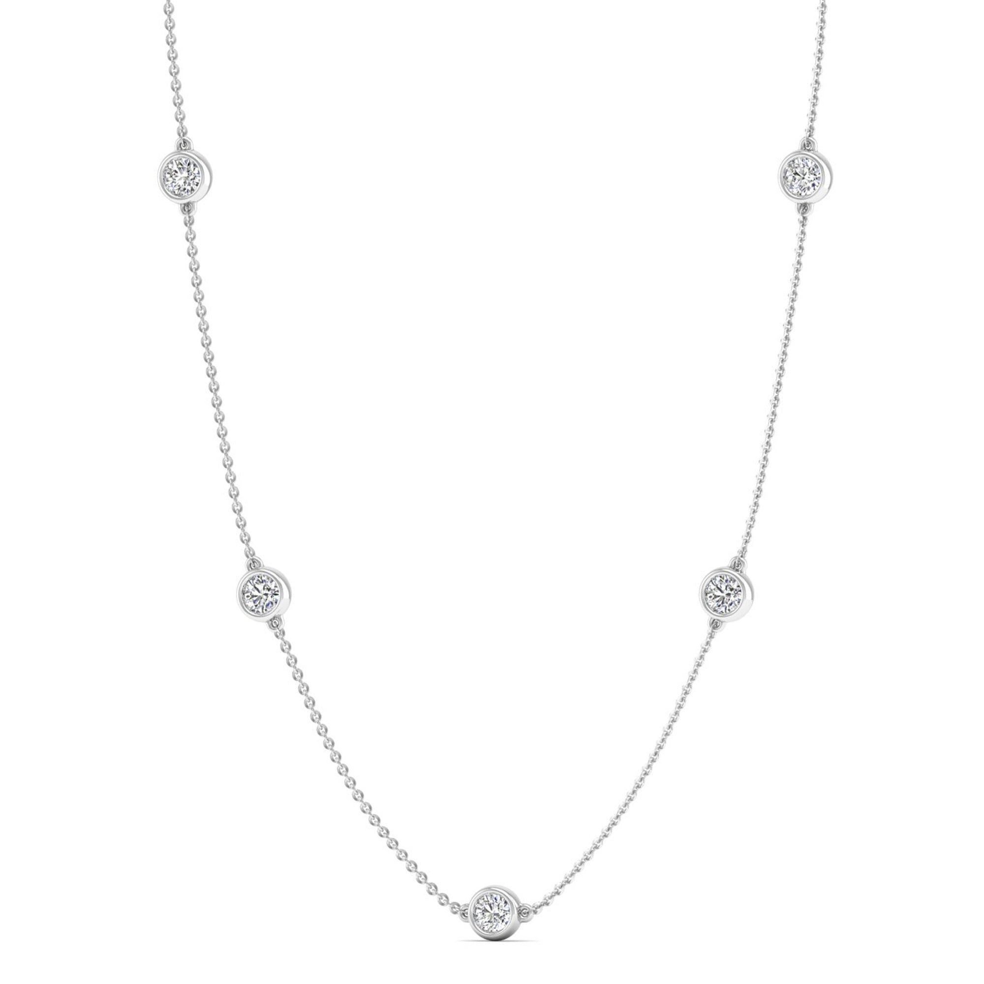 14K White Gold - 1.00