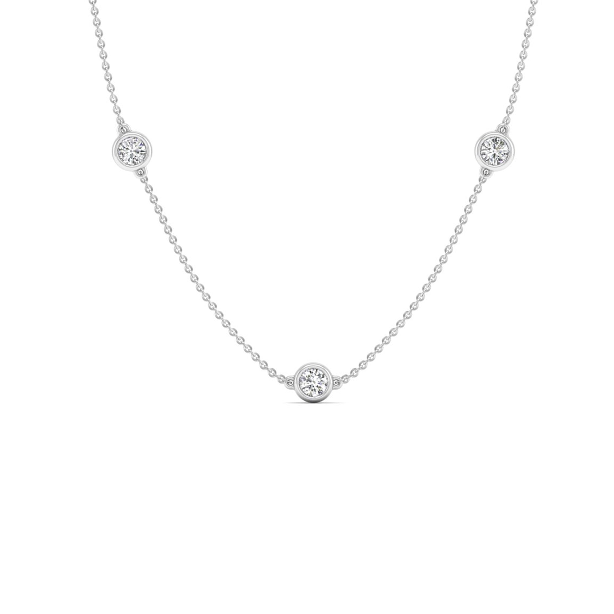 14K White Gold - 1.00