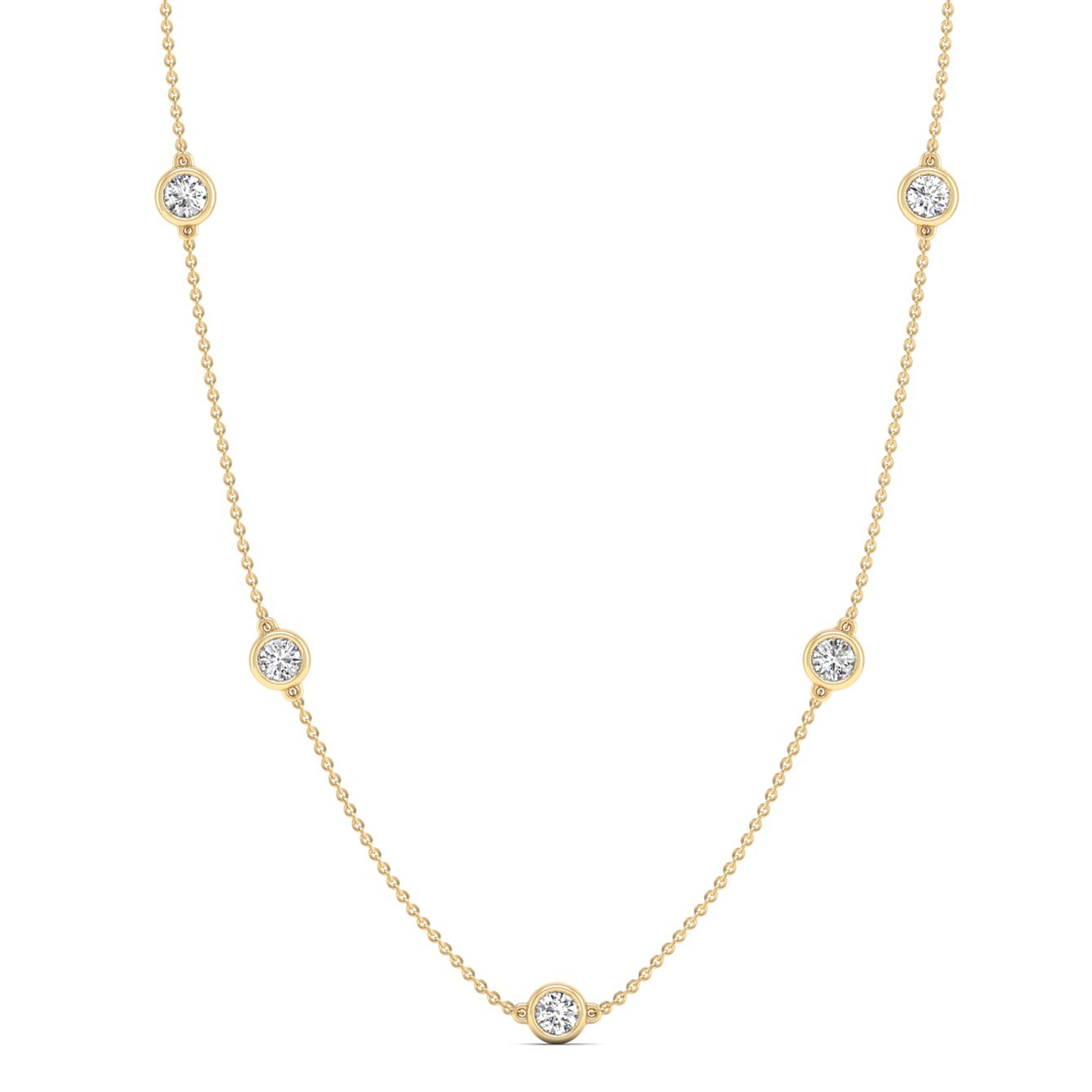 14K Yellow Gold - 1.00