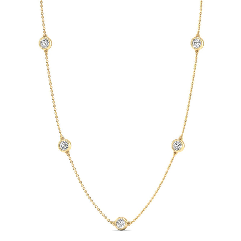 14K Yellow Gold - 1.00