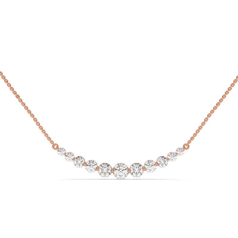 14K Rose Gold - 1.00