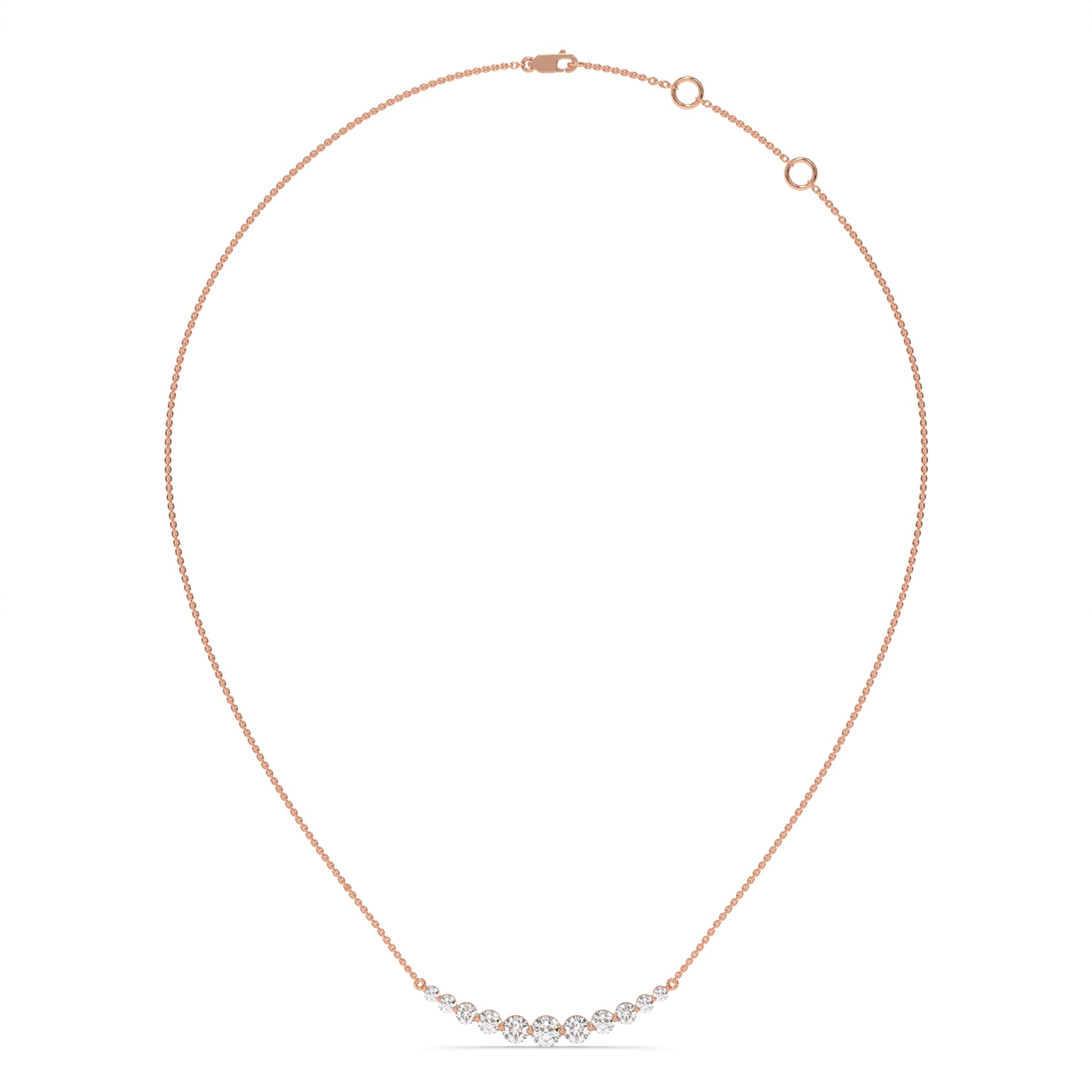 14K Rose Gold - 1.00