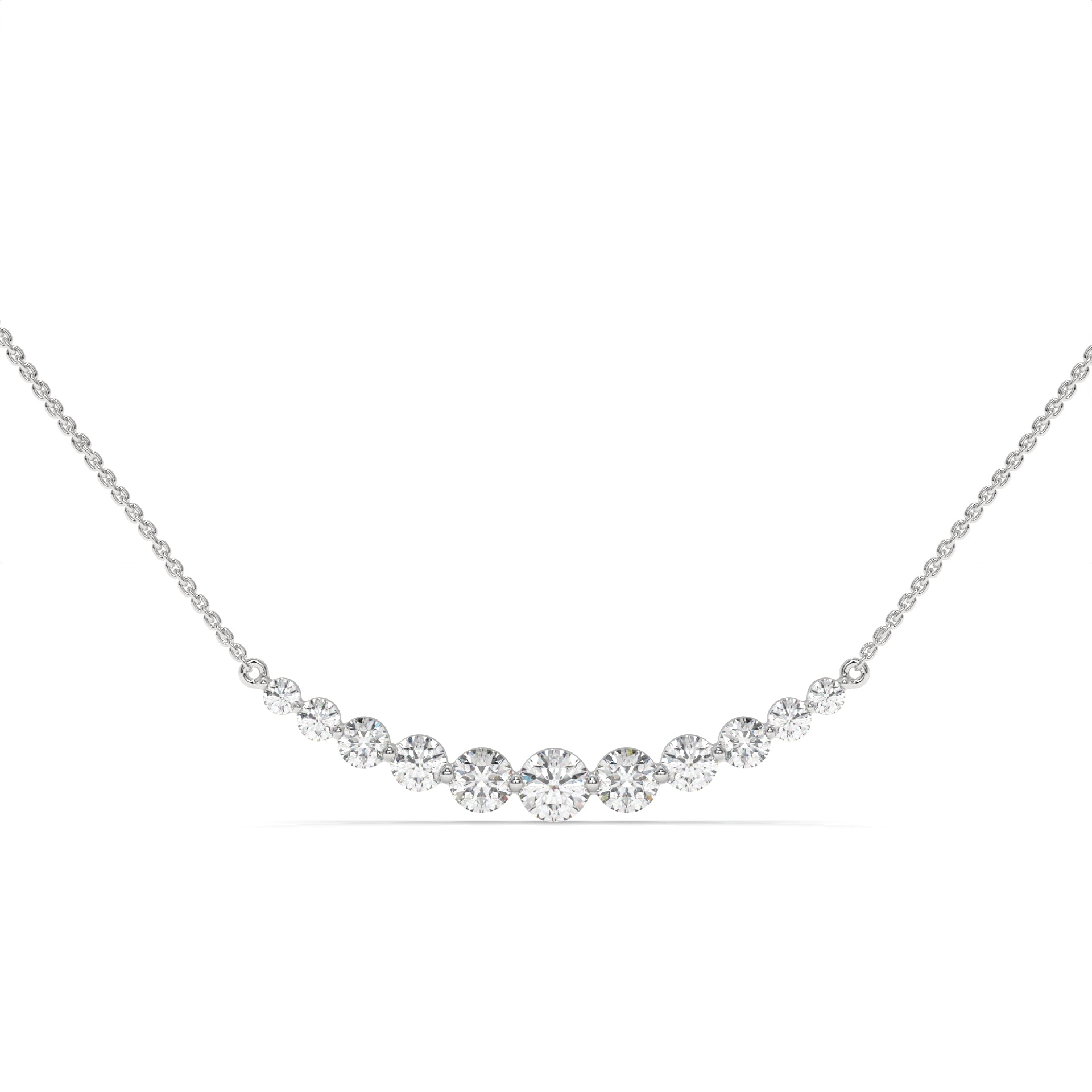 14K White Gold - 1.00