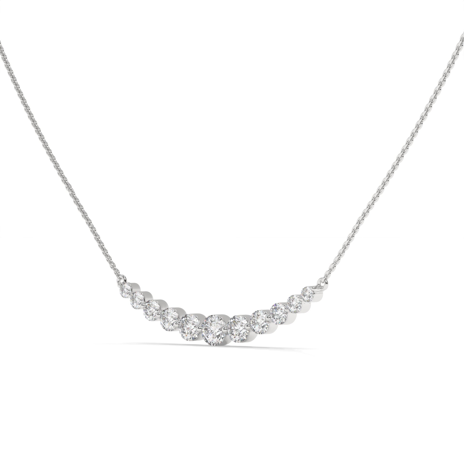 14K White Gold - 1.00