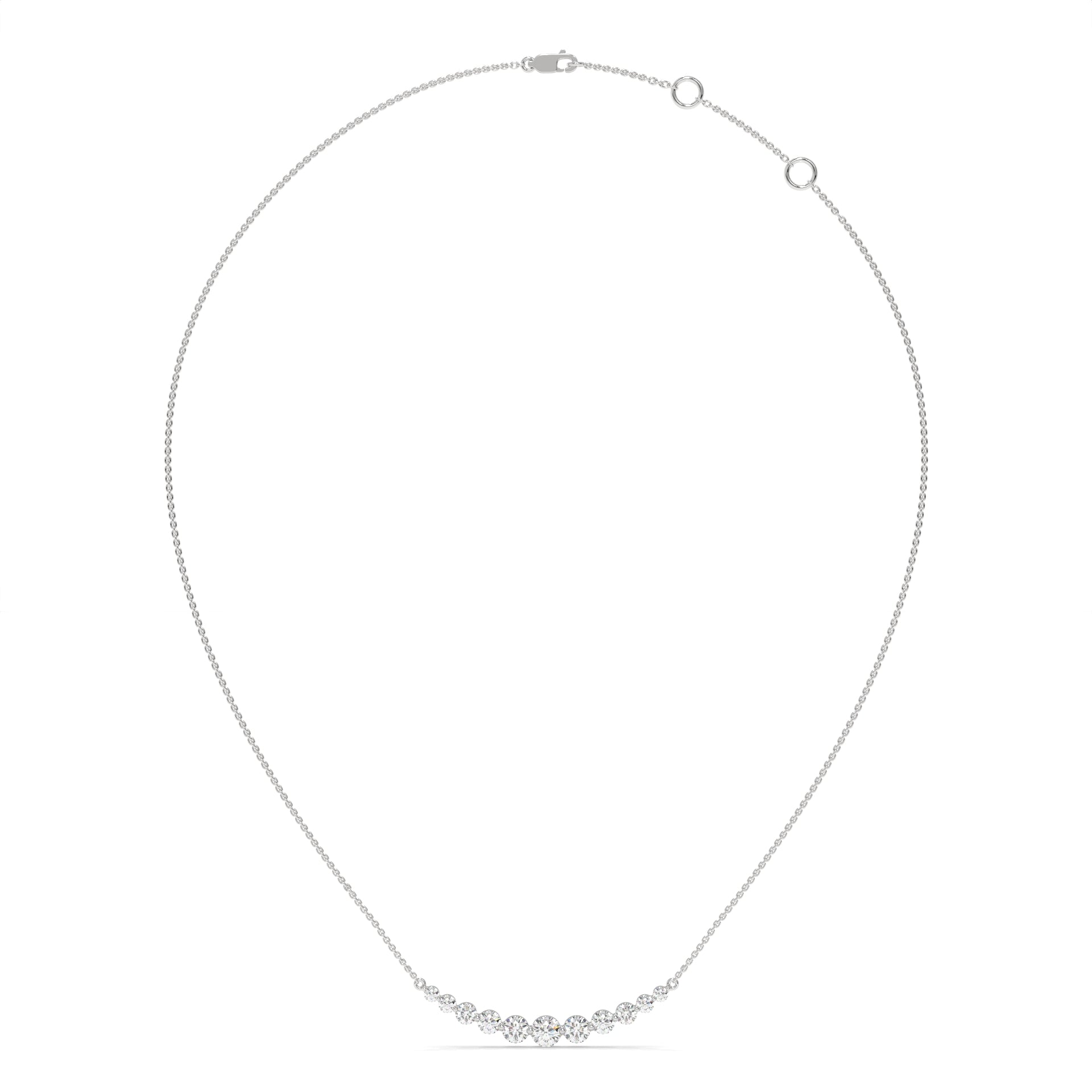 14K White Gold - 1.00