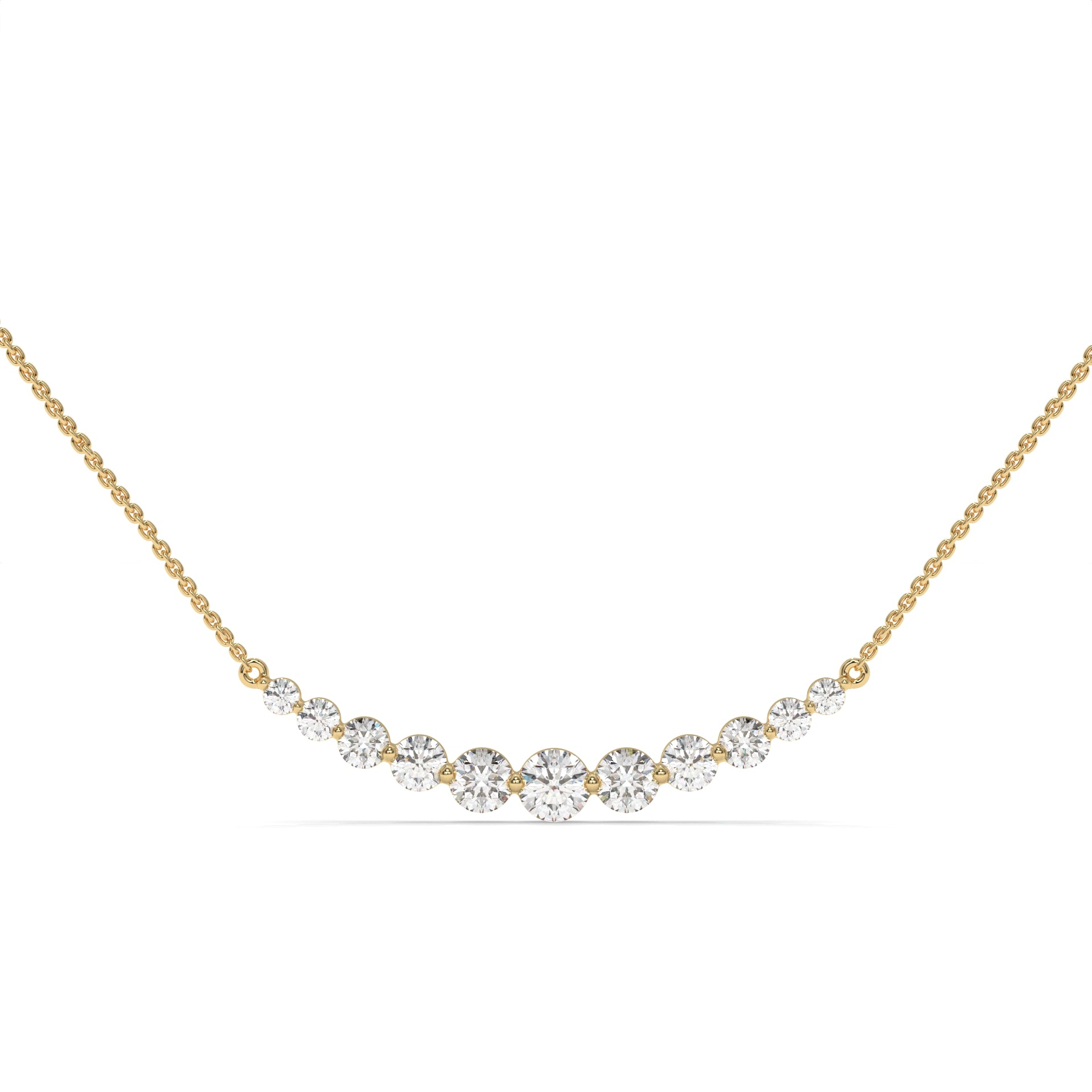 14K Yellow Gold - 1.00