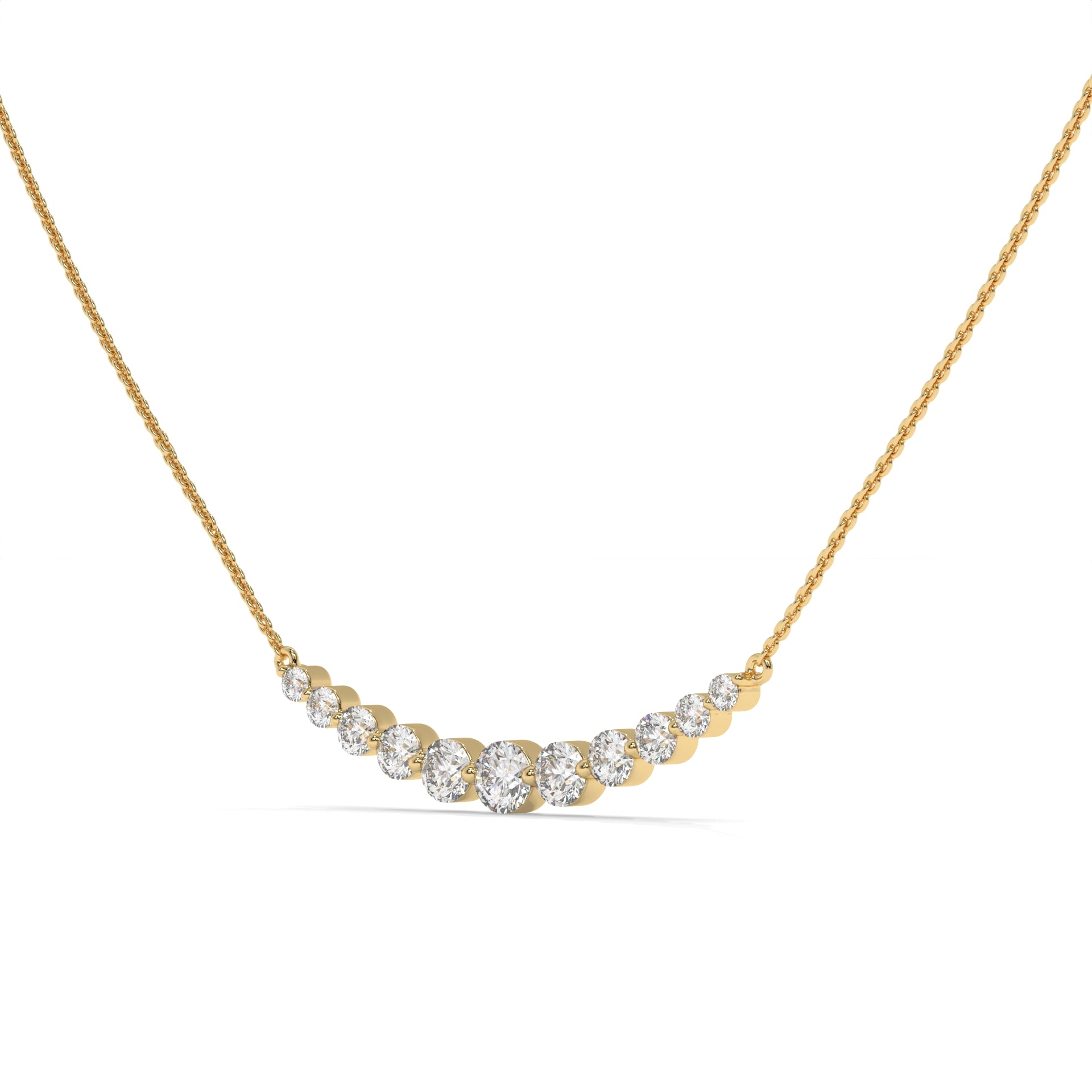 14K Yellow Gold - 1.00