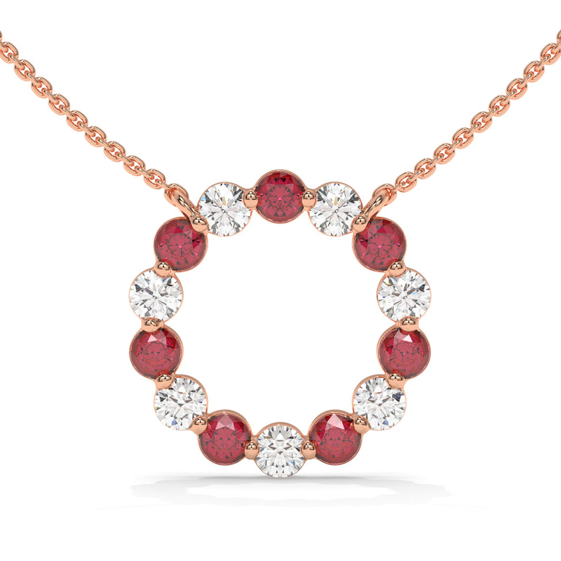 14K Rose Gold - 0.70