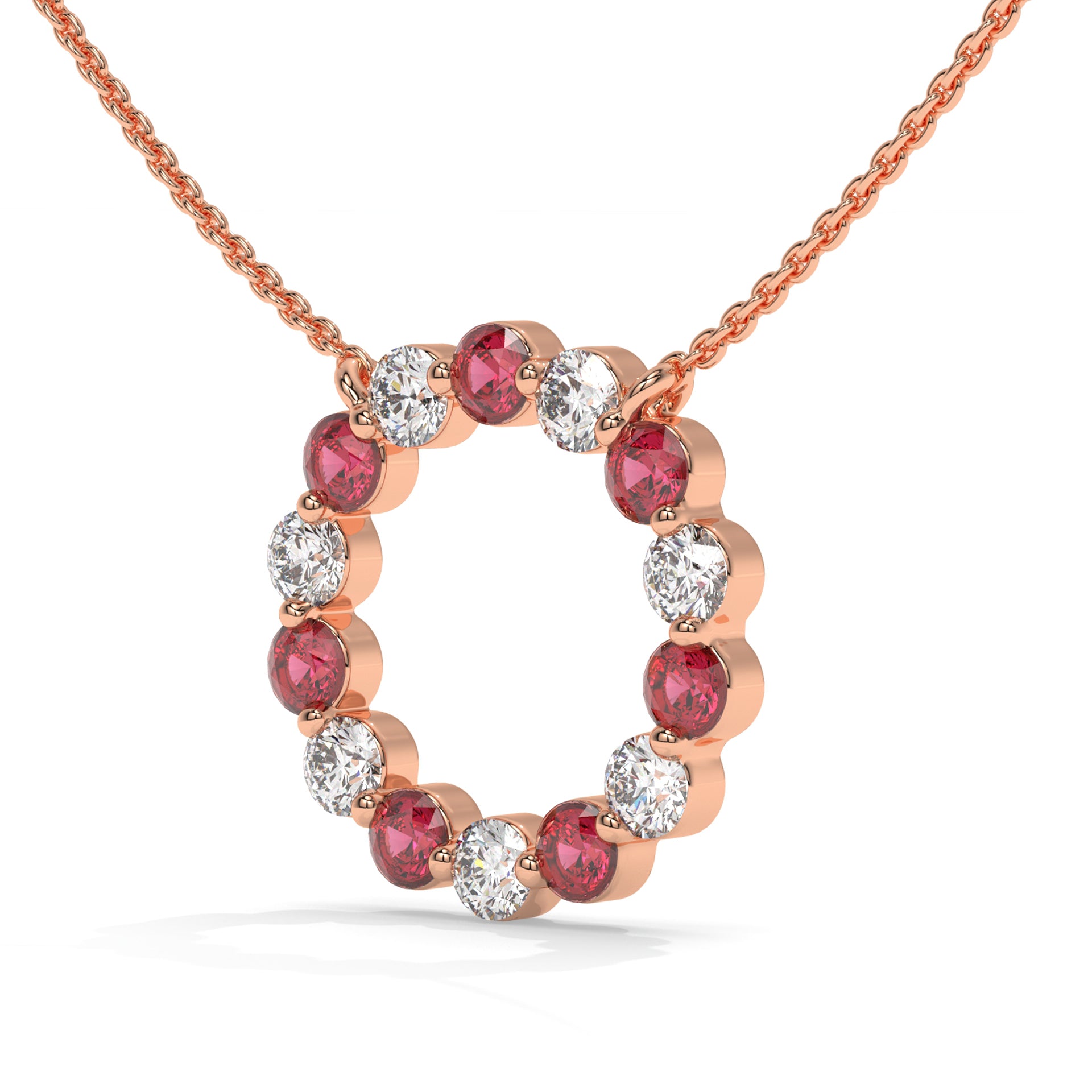 14K Rose Gold - 0.70
