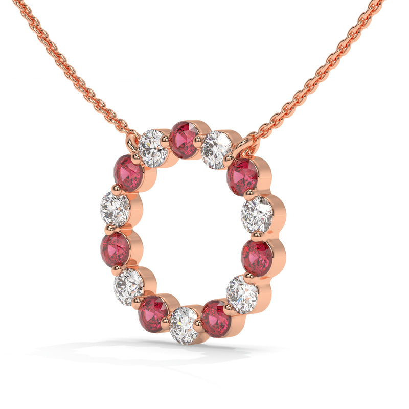 14K Rose Gold - 0.70