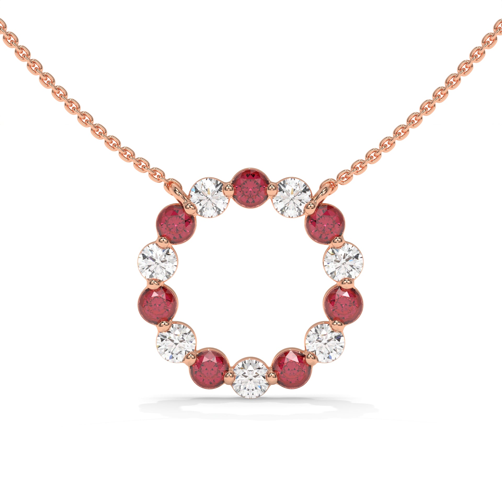 14K Rose Gold - 0.45