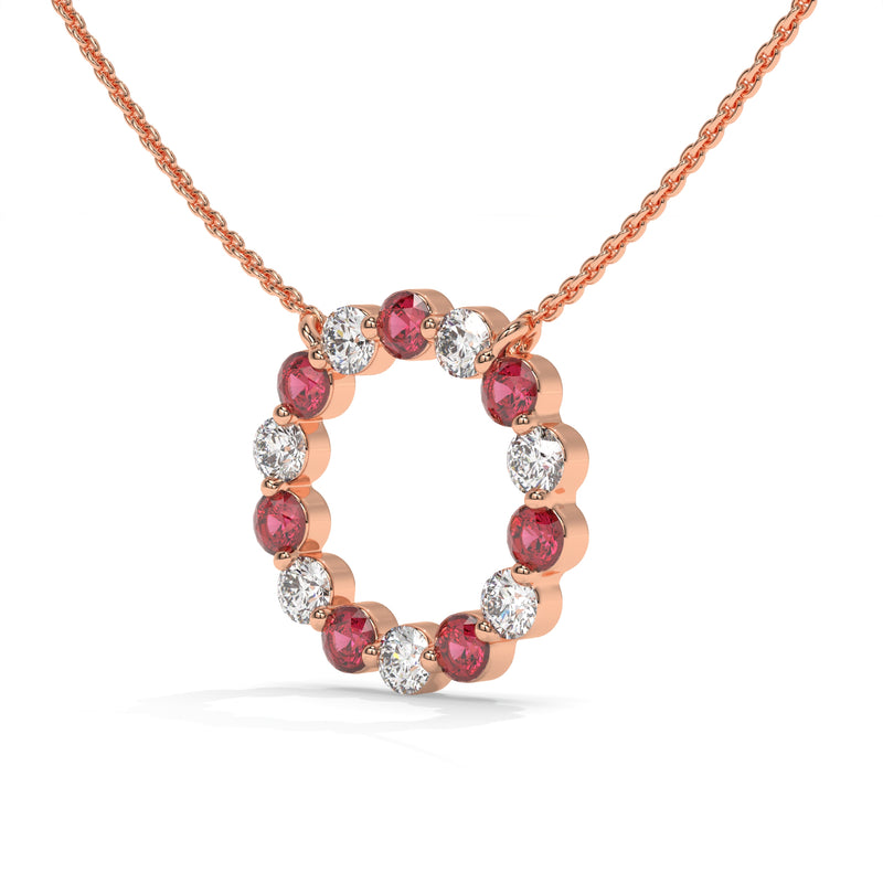 14K Rose Gold - 0.45