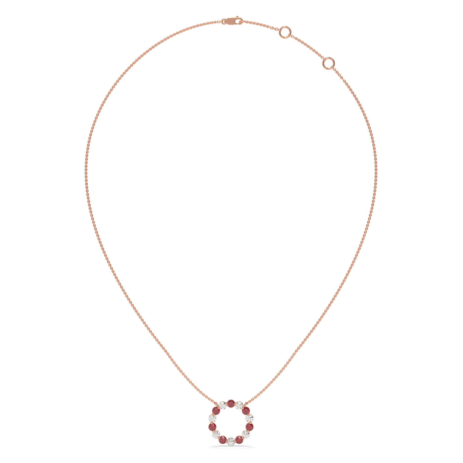 14K Rose Gold - 0.45