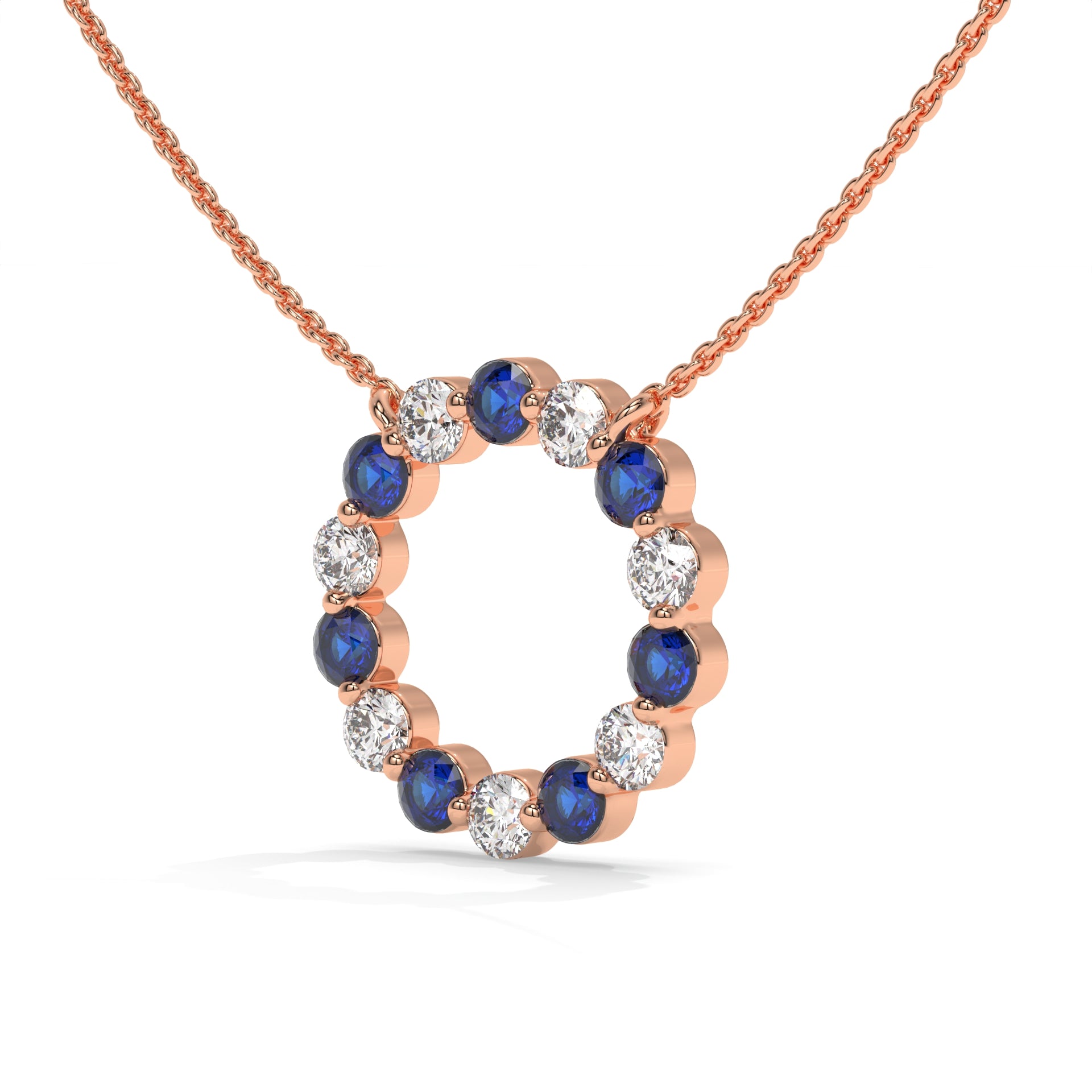 14K Rose Gold - 0.45