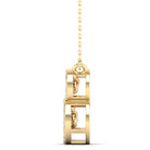 Stacked Halo Dancing Diamond Necklace - Milano