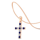 14K Rose Gold - Sapphire