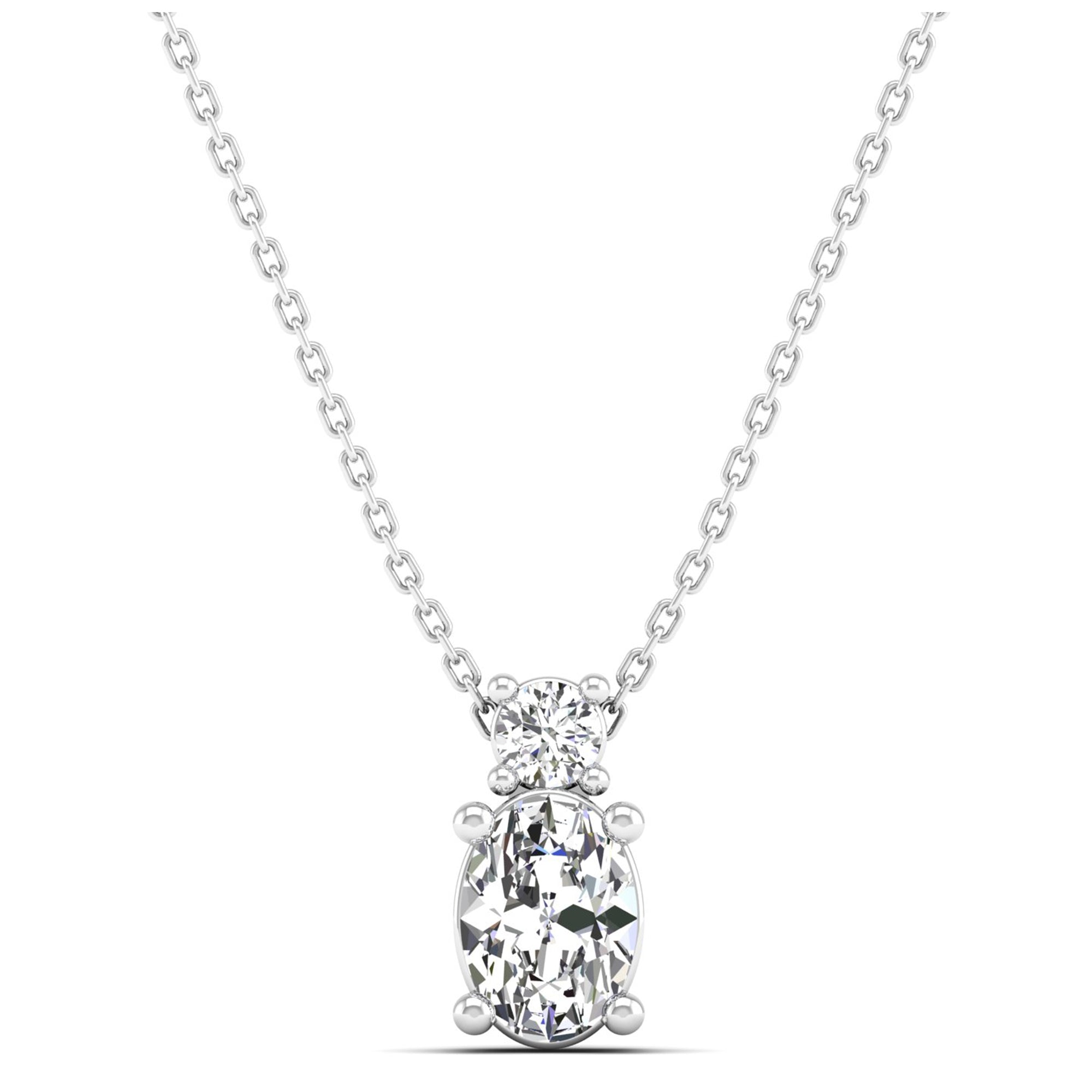 14K White Gold