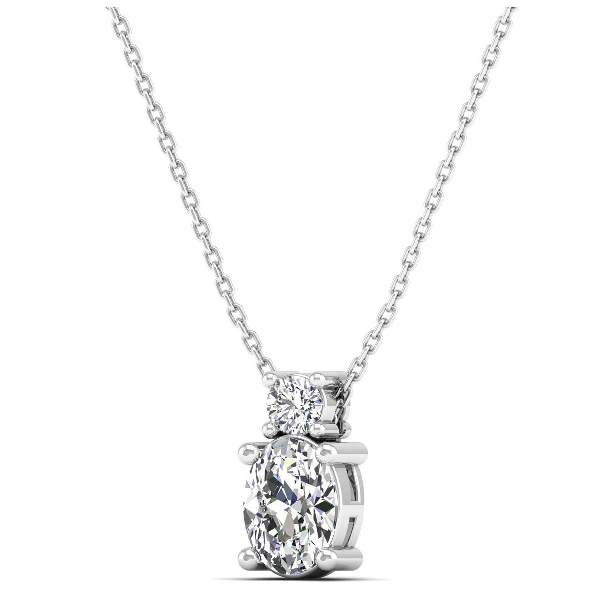 14K White Gold