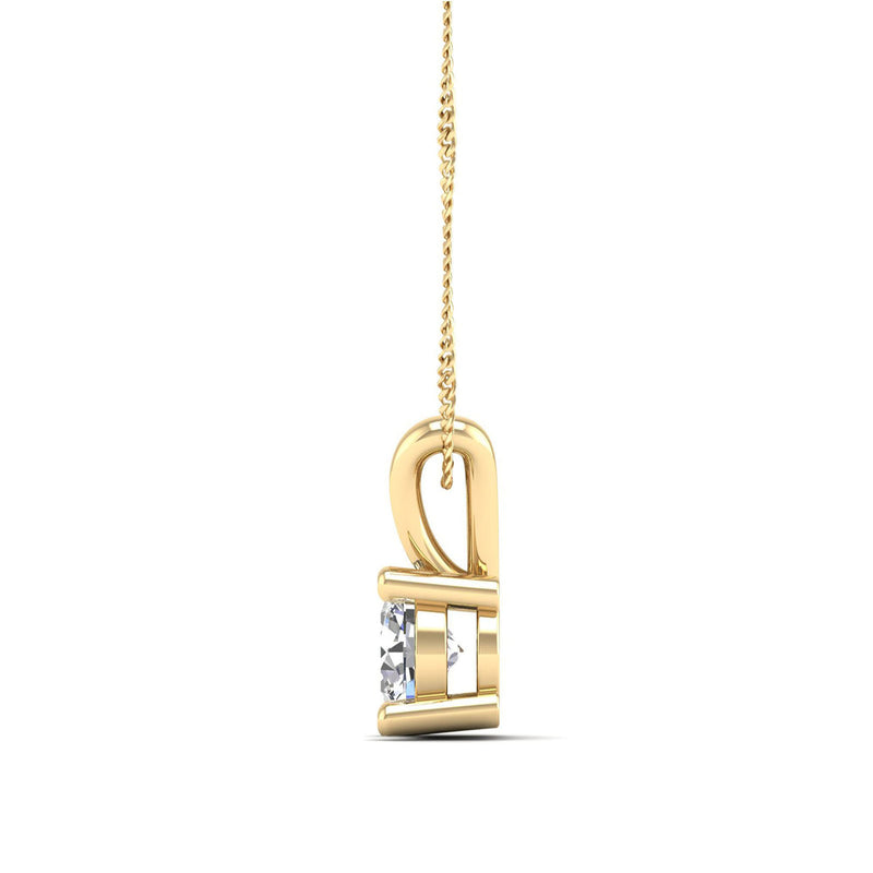 14K Yellow Gold - 1.00