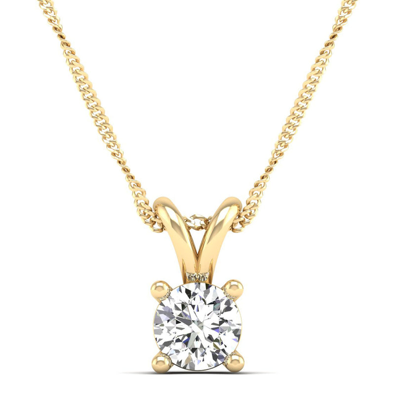 14K Yellow Gold - 2.00