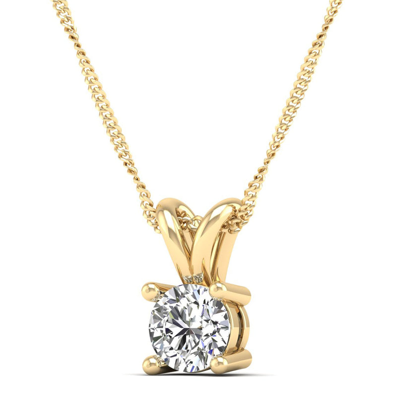 14K Yellow Gold - 2.00