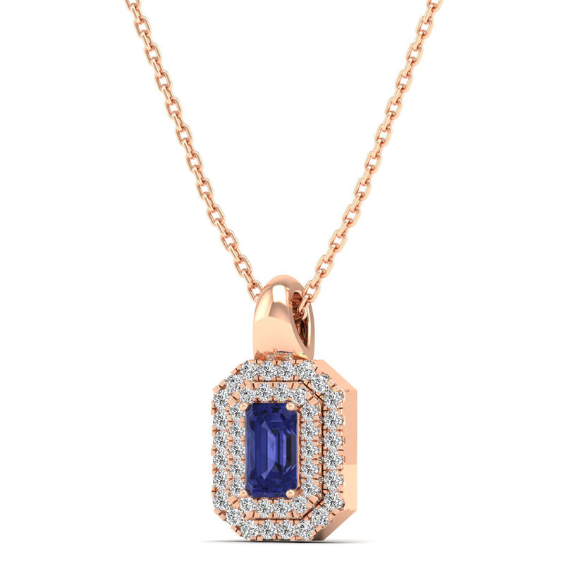 14K Rose Gold - Tanzanite