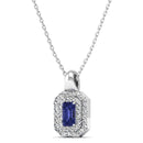 14K White Gold - Tanzanite
