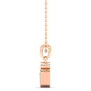 14K Rose Gold - Sapphire