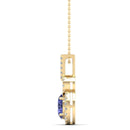 14K Yellow Gold - Tanzanite