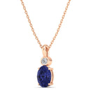 14K Rose Gold - Tanzanite