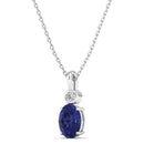 14K White Gold - Tanzanite