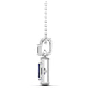 14K White Gold - Tanzanite