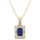 14K Yellow Gold - Tanzanite