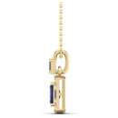 14K Yellow Gold - Tanzanite