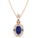 14K Rose Gold - Tanzanite
