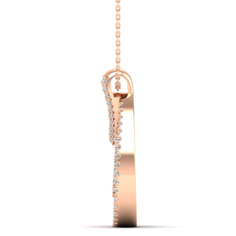 14K Rose Gold - Ruby